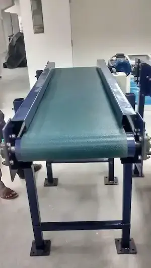 High-performance belt conveyor system