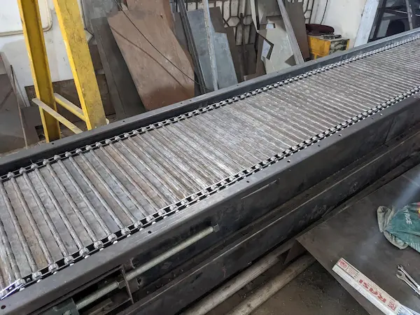 Chip Conveyor for CNC Machine Scrap and Metal Chip Handling
