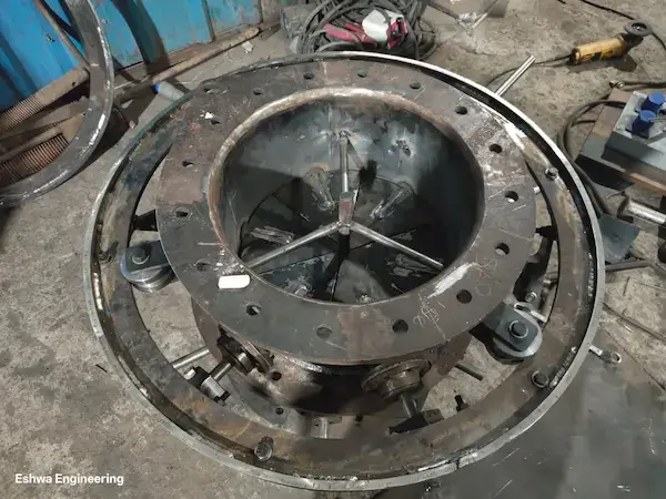 Butterfly damper for ductwork flow control